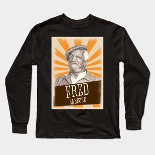 Vintage Aesthetic Fred Sanford 90s Long Sleeve T-Shirt